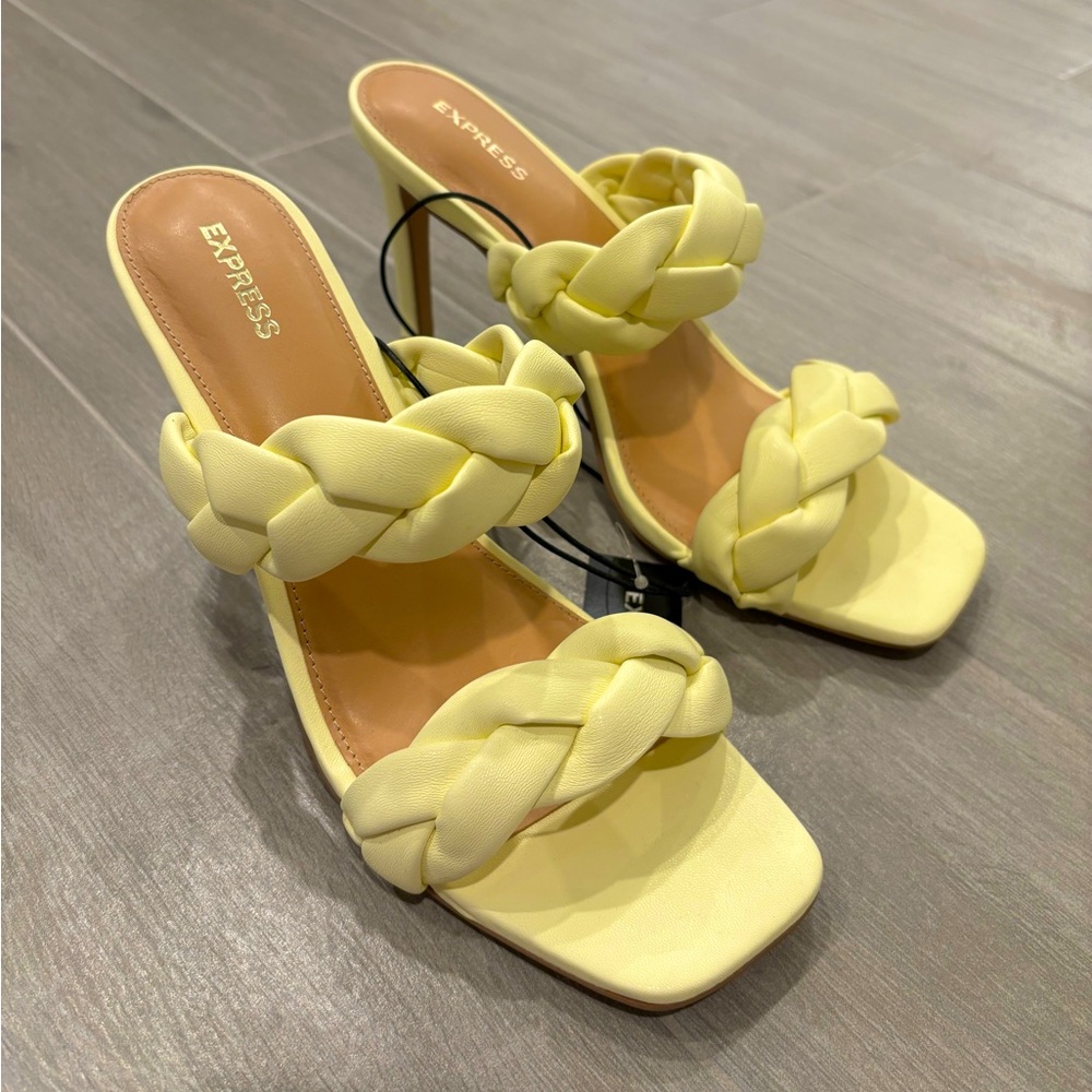 Express Braided Heels